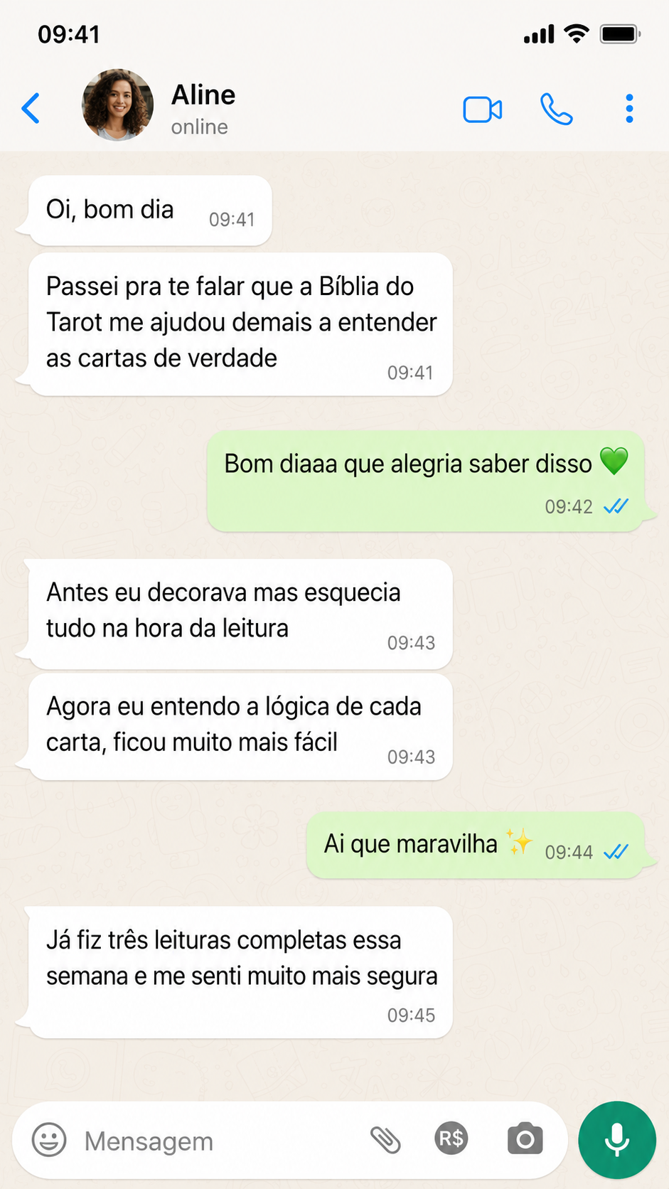 Depoimento Aline