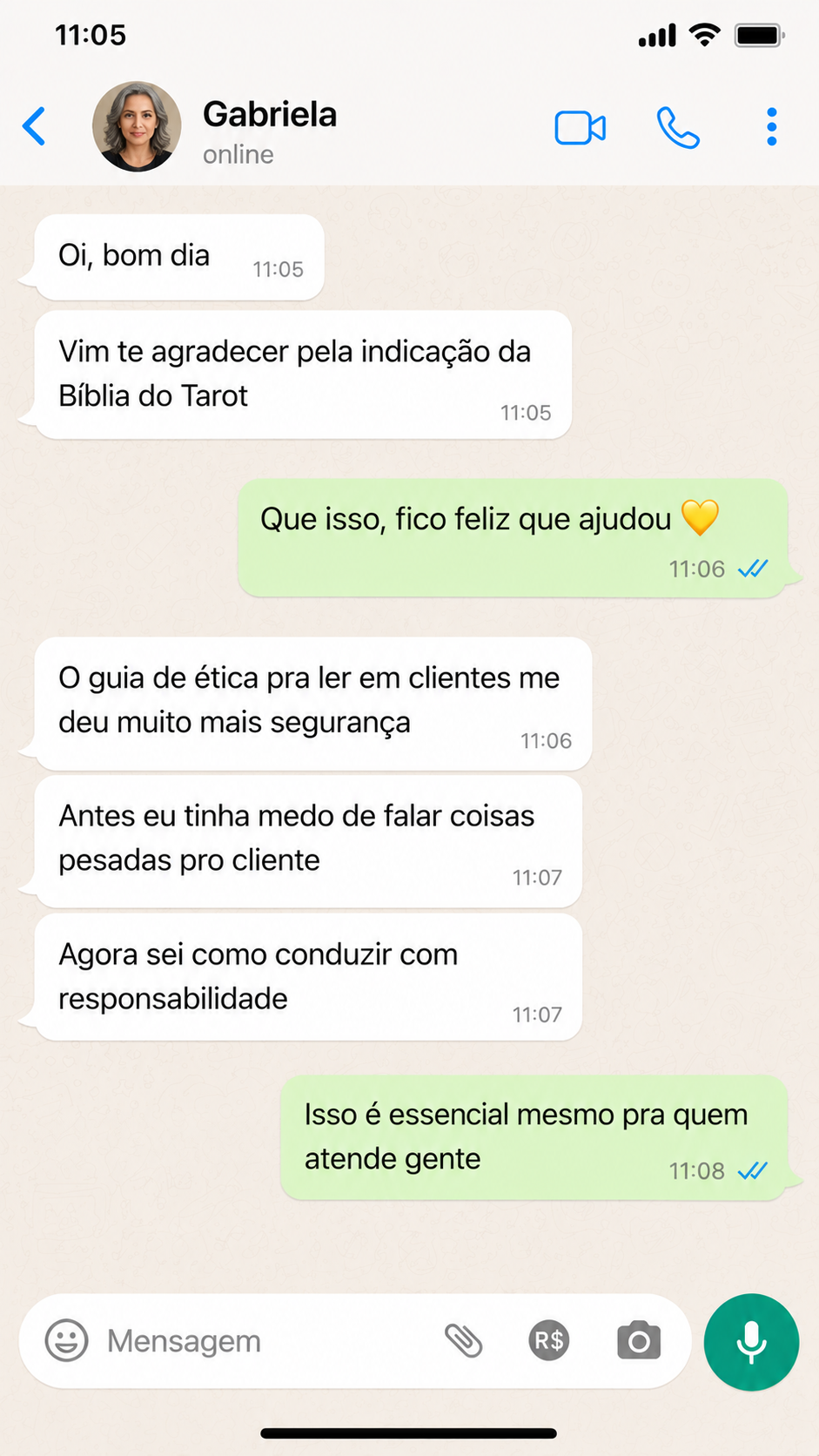 Depoimento Gabriela