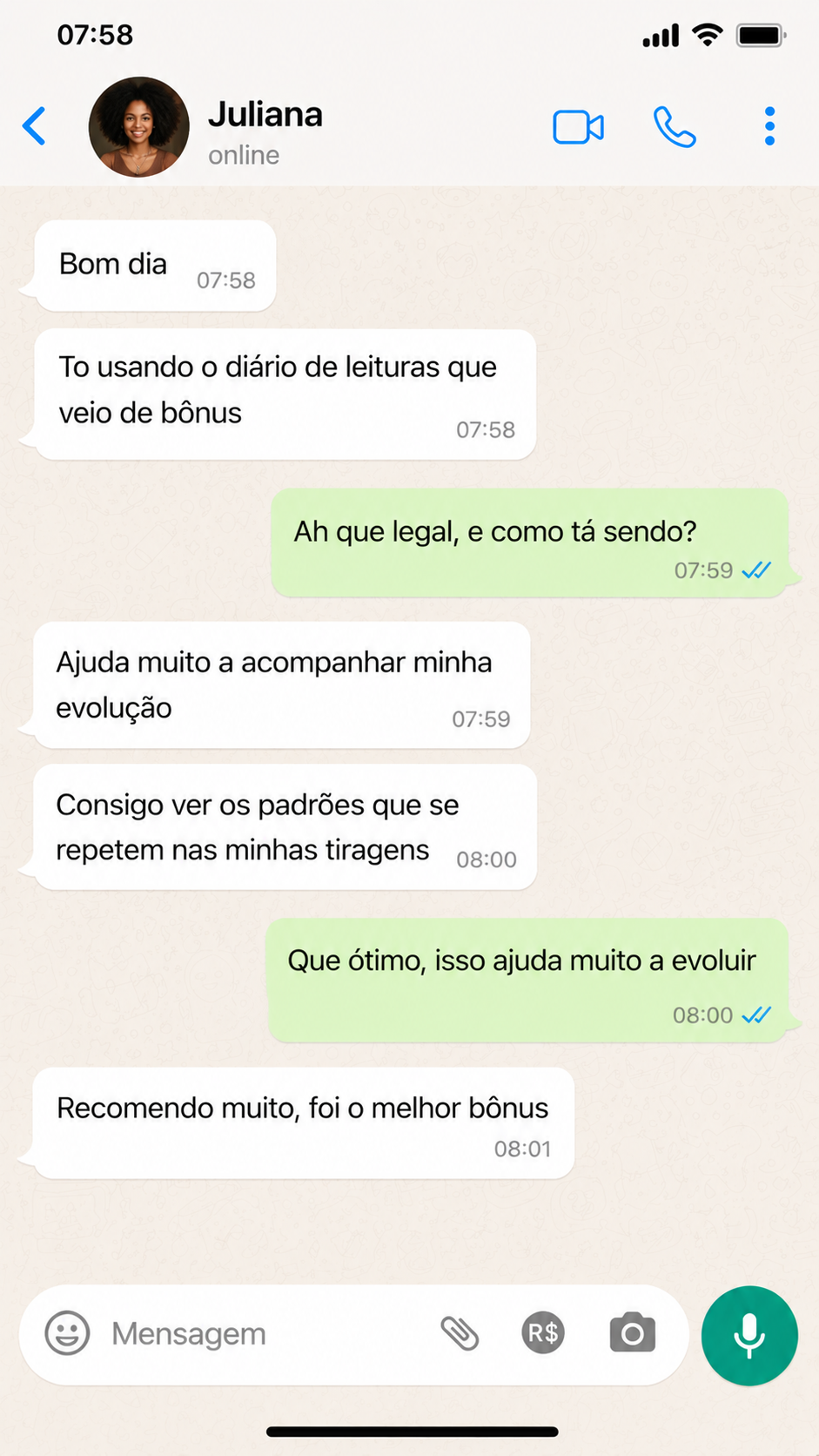 Depoimento Juliana